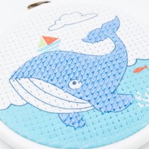 Kit Bordado Infantil ” La Ballena”- DMC