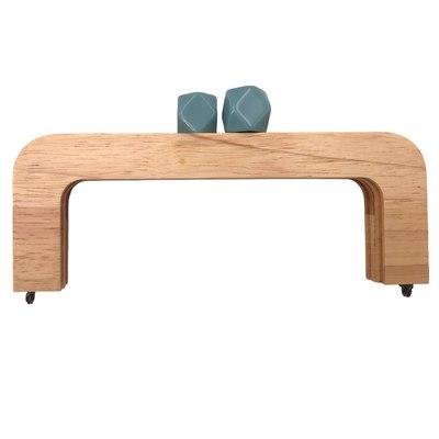 Boquilla de madera cuadrada 22cm Azul 2