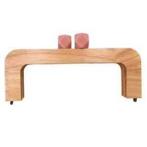 Boquillas de Madera Cuadradas 22cm