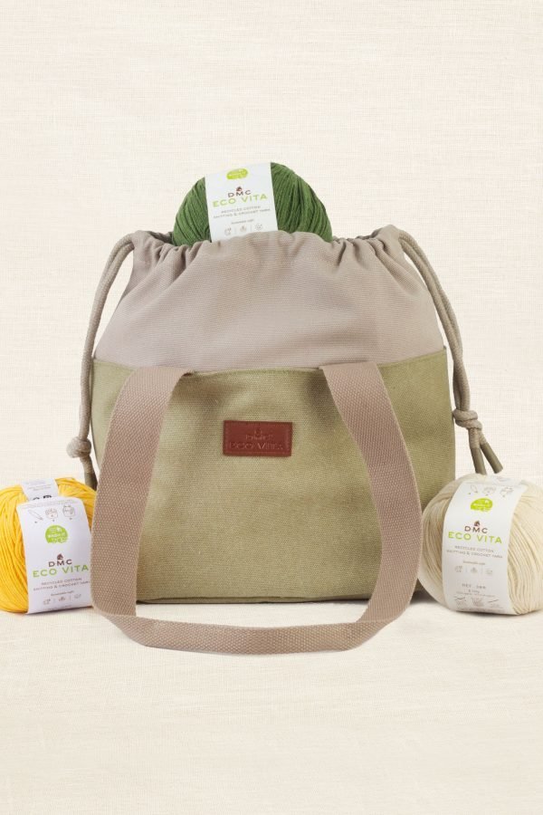 Bolsa de Labores Eco Vita Khaki 3