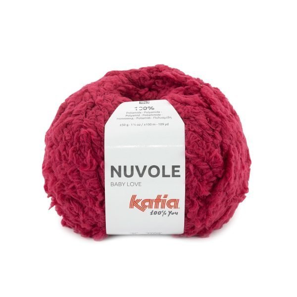 Lana Katia Nuvole Rojo rubí 59
