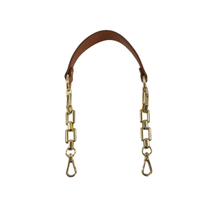 Asa para bolso con cadena y simil cuero