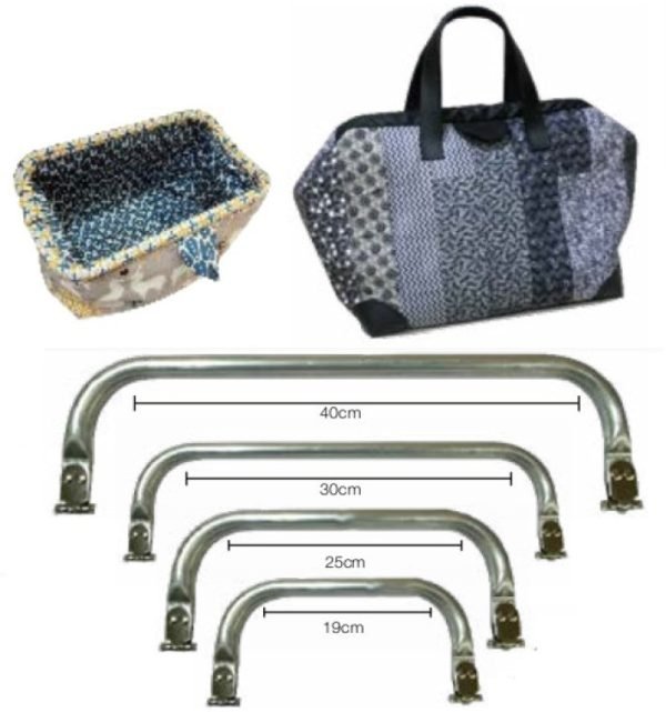 Boquilla cuadrada metal para bolso